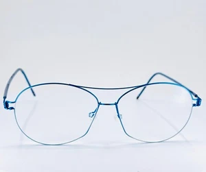 Occhiali da vista LINDBERG TITANIUM COCO K228/80 006/13C21 Teal Aviator 54-13-135 B:46 - Foto 1 di 9