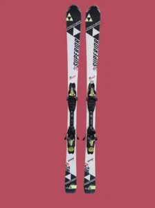 Fischer RC4 Superior Junior Skis + Bindings 140cm - Free Delivery - Picture 1 of 4