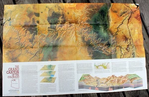 Grand Canyon - National Geographic Karte Juli 1978 - Bild 1 von 4