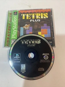 Tetris Plus (Sony PlayStation 1, 1996) PS1 Black Label Complete W/ Manual Tested - Picture 1 of 4