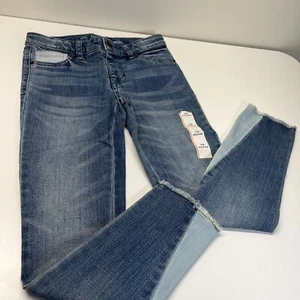 Cat & Jack Jeans Jegging Girls 10 Super Stretch Medium Wash New - Picture 1 of 12