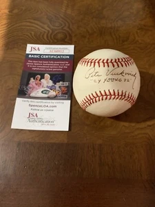 Pete Vuckovich Auto Signed 1982 World Series MLB Baseball JSA - Picture 1 of 2