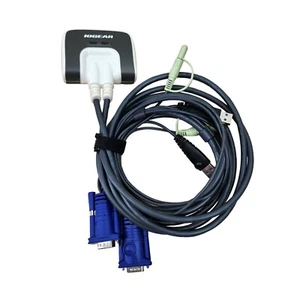 IOGEAR 2-Port VGA USB Compact KVM Switch Box - GCS632U - Photo 1/7