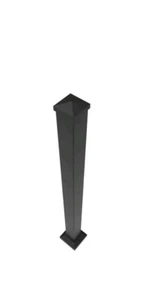 Barrette Outdoor Living Rail Pfosten 2,5"x 2,5"x39" Aluminium Verkleidung mattschwarz 73043046 - Bild 1 von 3