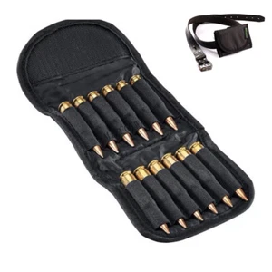 Mizugiwa Bullet Carrier Waist Belt Wallet Rifle Ammo Holder Pouch 223 243 308 - Picture 1 of 9