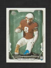 2015 Bowman #33 Ameer Abdullah rookie card, Nebraska Cornhuskers