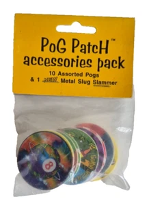Paquete de accesorios para parches no oficiales Pogs Pog surtidos Pogs y 1 Slammer de metal (v3) - Imagen 1 de 2