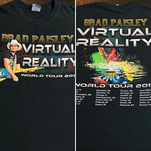 Adult Small Brad Paisley Virtual Reality T-Shirt World Tour 2012 Country Music S - Picture 1 of 9