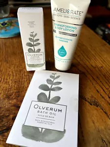 Olverum firming body oil (bath oil sample) & Ameliorate transforming body lotion - Picture 1 of 4