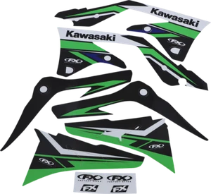 FACTORY EFFEX 24-01132 GRAPHC EVO18 KX450F 12-15 KAWASAKI KX 450 F 2012 - Foto 1 di 2