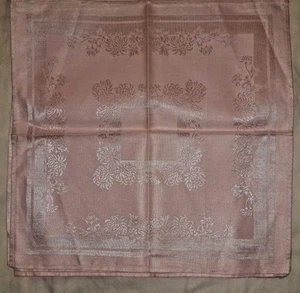 Set aus 7 rosa Chrysantheme Baumwolle/Rayon Mischung Servietten 14" x 14 1/2" NEU - Bild 1 von 5