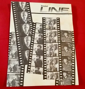 Disneyland Line Magazine Miembros del Elenco Vol 18 #39 1986 ¡LANZAMIENTO DE PELÍCULA! - Imagen 1 de 6