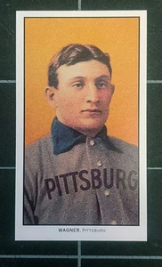 Tarjeta de cigarrillo T206 Honus Wagner Piedmont #150 - reimpresión patrimonial 1995 - como nueva - Imagen 1 de 2