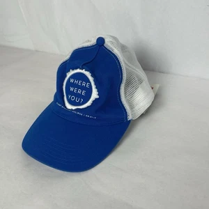 The Great American Solar Eclipse Hat Mens Blue White 2017 Baseball Cap Snapback - Picture 1 of 13