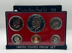 1978 Proof Set - 6 Coin Set Buyer gets this EXACT Set Lot #42 - Picture 1 of 6