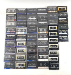 52 x TDK SA-X90 SCD90 SA90 SF90 MA90 SA100 Audio Tapes Kassetten Konvolut Vintag - Bild 1 von 10