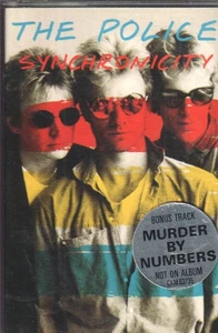 Police Synchronicity cassette UK A&m 1983 cassette black shell paper label - Picture 1 of 3