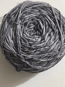 Madeleine Tosh Hand Dyed DK Authentic Tonal Silver Pewter Grey Superwash - Picture 1 of 12
