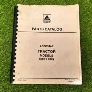 AGCO AGCOSTAR Tractor Models 8360 & 8425 Parts Catalog  - Picture 1 of 6