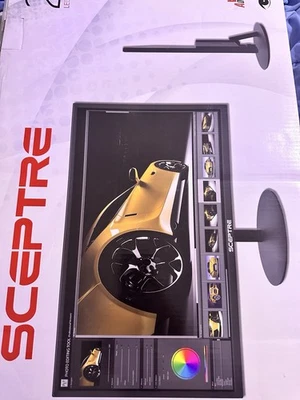 Sceptre 27" FHD LED Gaming Monitor 75Hz 2X HDMI VGA E279W-19203RD - Black - Image 1 of 3