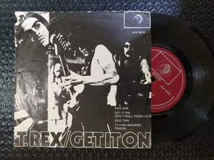 T. REX-Get It On & others Malaysia weird cover & label Ep 45 not lp - Picture 1 of 5