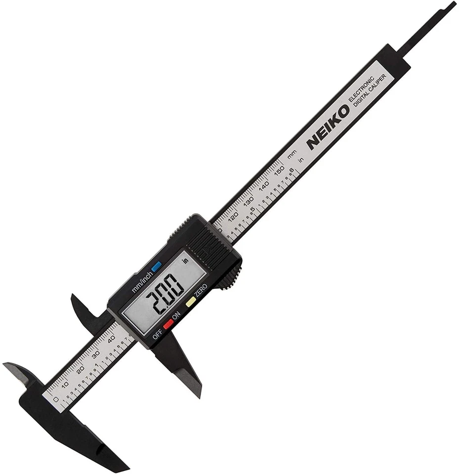 NEIKO 01417A 6” Digital Caliper | Electronic Measuring Tool | Range of 0-6”Or 0-