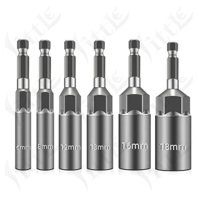 Innen Sechskant Innensechskant Nuss 6Kant Stecknuss Für Inbus Schrauben 5.5-19mm - Bild 1 von 4