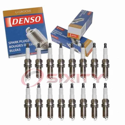 Bujías de 16 piezas Denso estándar ranura en U para Chrysler 300 2010 5,7 L V8 ub Foto 1 de 4