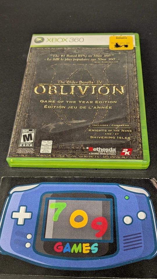 The Elder Scrolls IV Oblivion Game of the Year Edition(Microsoft Xbox 360, 2006) - Image 1 of 1