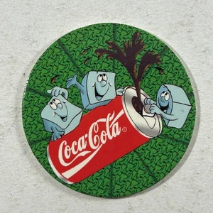 Coca Cola POG #14 - Cubitos de hielo - Tapas de Coca-Cola 1995 POGs - Colecciona una tarjeta publicitaria - Imagen 1 de 2
