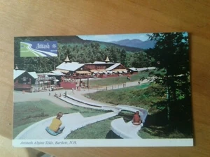 NUEVO HAMPSHIRE: DIAPOSITIVA ALPINA ATTITASH - BARTLETT - POSTAL VINTAGE - Imagen 1 de 2