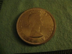 1964 Sterling 1 $ Kanada Charlottetown Quebec Stempelglanz Deep Relief - Bild 1 von 3