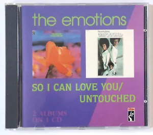 The Emotions - So I Can Love You / Untouched - 2 Alben auf einer CD - Remastered - Bild 1 von 10