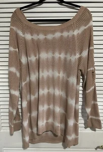 Maglione Torrid Tie-Dye in maglia con lacci e maniche taglia 3 - Foto 1 di 10