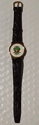 1987 Kermit The Frog Watch IMAGE WATCH Jim Henson Muppets *NEEDS BATTERY* UNGETRAGEN - Bild 1 von 4