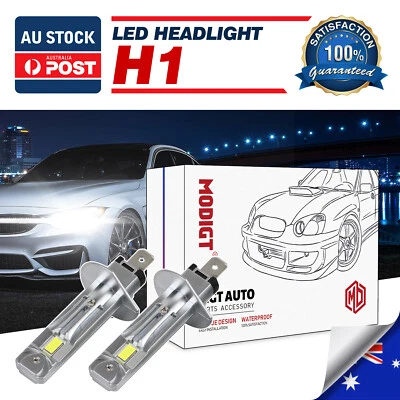 2x H1 LED Headlight Globes 6000LM Fit Mazda 323 Astina 1995-1997 MX-6 1991-1997 - image 1 of 4