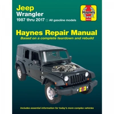 Jeep Wrangler 1987-2017 USA US Kanada Import Werkstatthandbuch Haynes - Bild 1 von 4