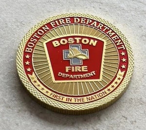 Feuerwehr Boston Challenge Coin  - Bild 1 von 2