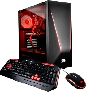 iBUYPOWER - Desktop - Intel Core i5 8400 -Black Used Desktop and power cord ONLY - Picture 1 of 1