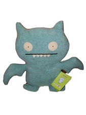 VINTAGE Original NWT NOS UGLYDOLL ICE BAT Large 12” Classic Aqua Teal ugly dolls