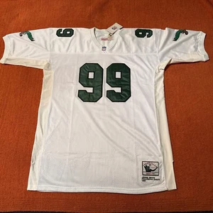 NWT Mitchell & Ness Philadelphia Eagles Jerome Brown 1991 Throwbacks Jersey Sz58 - Picture 1 of 6