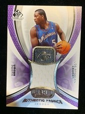 2005-06 SP Game Used Edition Authentic Fabrics Jersey Pick Your Card