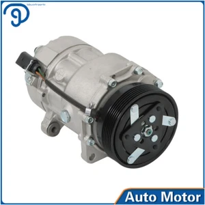 A/C AC Compressor w/Clutch For 2001-2004 Volkswagen Jetta 1.8L 1.9L 2.0L 2.8L - Picture 1 of 13