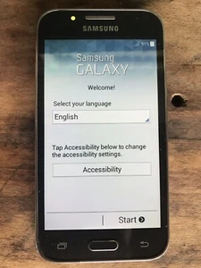 Samsung Galaxy Core Prime Working Condition Straight Talk Phone 8 Gig  - Picture 1 of 5
