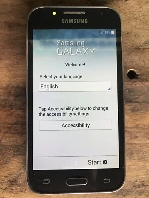 Samsung Galaxy Core Prime Working Condition Straight Talk Phone 8 Gig  - Image 1 of 4