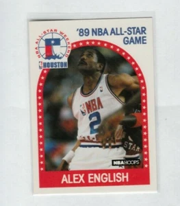 ALEX ENGLISH 1989-90 Hoops #133 Denver Nuggets - Picture 1 of 2