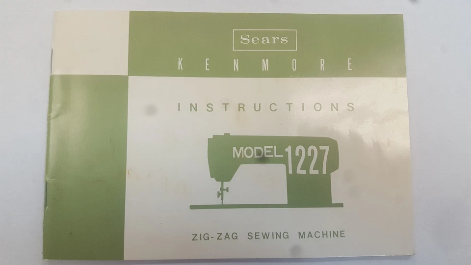 MANUAL DEL PROPIETARIO SEARS KENMORE MODELO "1227" - SEARS, ROEBUCK & CO. Foto 1 de 1