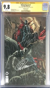 Batman/Spawn #1 Fabok Variant SS 9.8 Signed By Greg Capullo & Jason Fabok - Bild 1 von 1