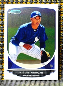 MIGUEL ANDUJAR - 2013 BOWMAN CHROME MINI #195 - Picture 1 of 2