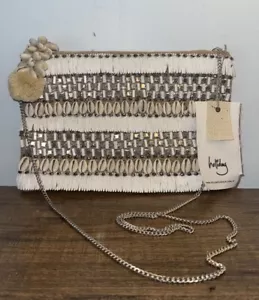Beaded/Shell Crossbody By Holiday - Picture 1 of 9